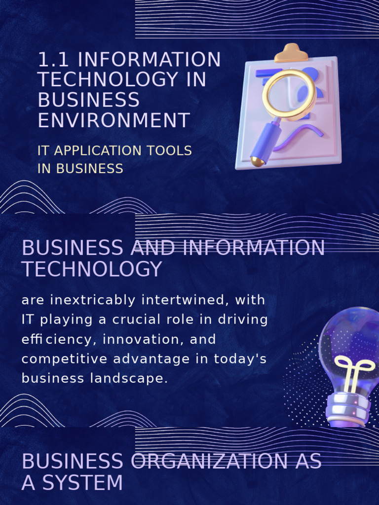 GROUP 1 IT Application Tools in Business | PDF | Educational Technology ...
