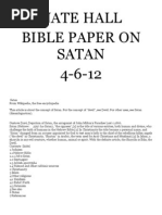 Download Bible Paper Satan by Nate Hall SN88667188 doc pdf