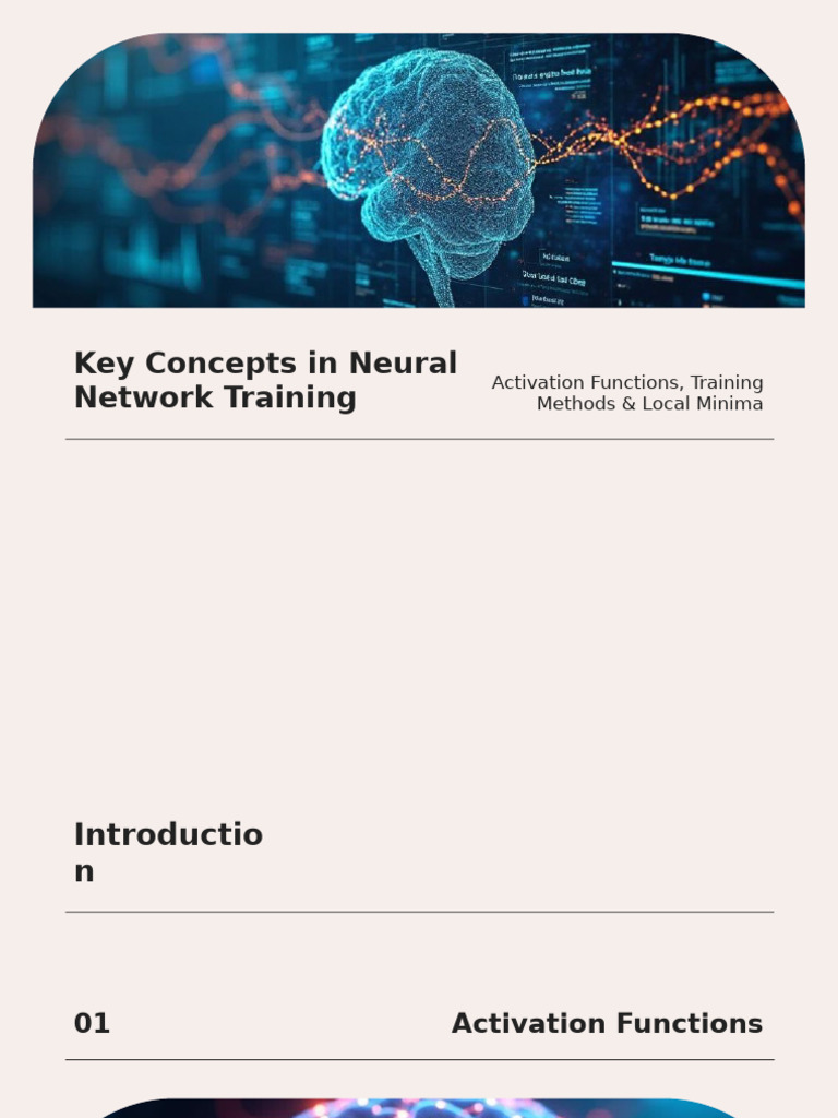 Key Concepts in Neural Network Training | PDF | Statistical ...