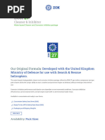ZOK 27 Safety Data Sheet Overview | PDF | Chemistry