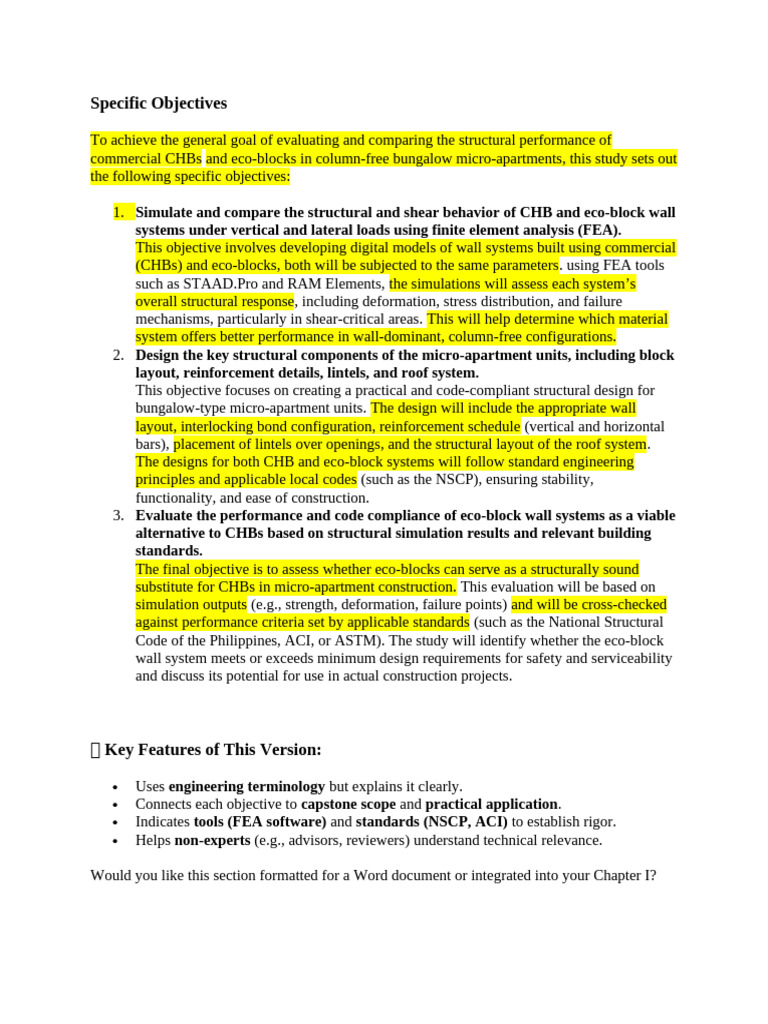 Evaluating CHB vs Eco-Block Performance | PDF | Simulation | Finite ...