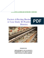 Factors Affecting Business Type of Poultry Farm: A Case Study of Poultry Farm in Brahmanbaria District