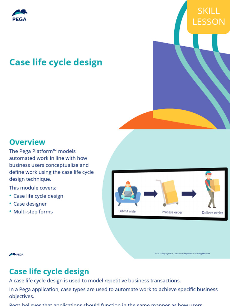 Pega Case Life Cycle Design Overview | PDF | Product Lifecycle | Menu ...