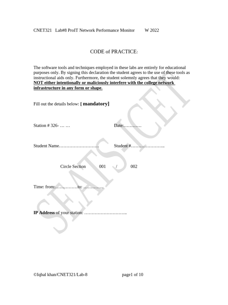 ProIT Network Performance Monitoring Lab | PDF | Directory (Computing ...