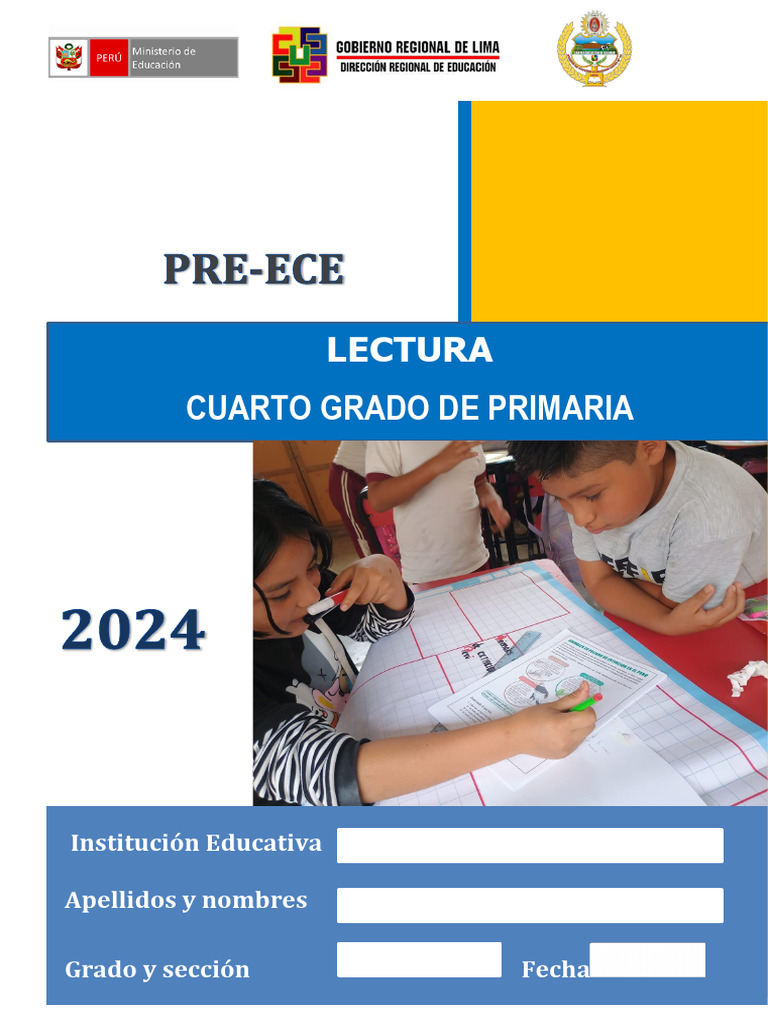 Actividades de Lectura para Cuarto Grado | PDF | Western Honey Bee