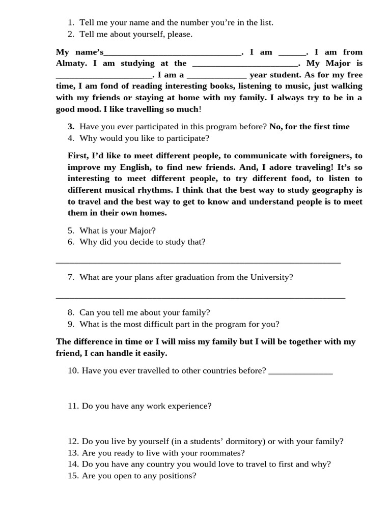 AWA Interview - ALL Questions | PDF | Chess Theory | Chess