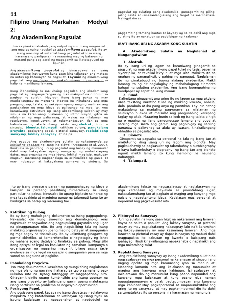 G11.fil Module 2 | PDF