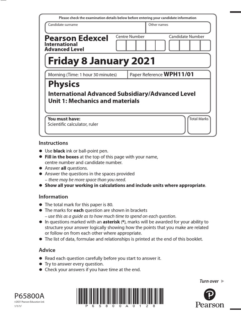 Friday 8 January 2021: Physics | PDF | Acceleration | Applied And ...