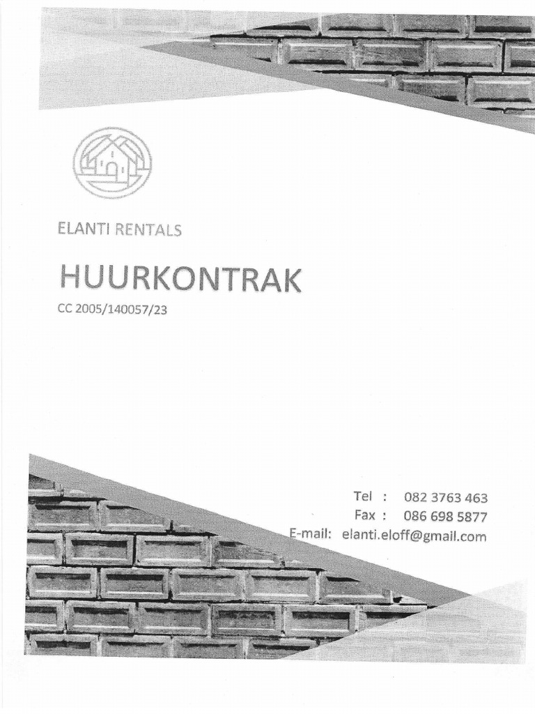 Rental Agreement Cashan Heights | PDF