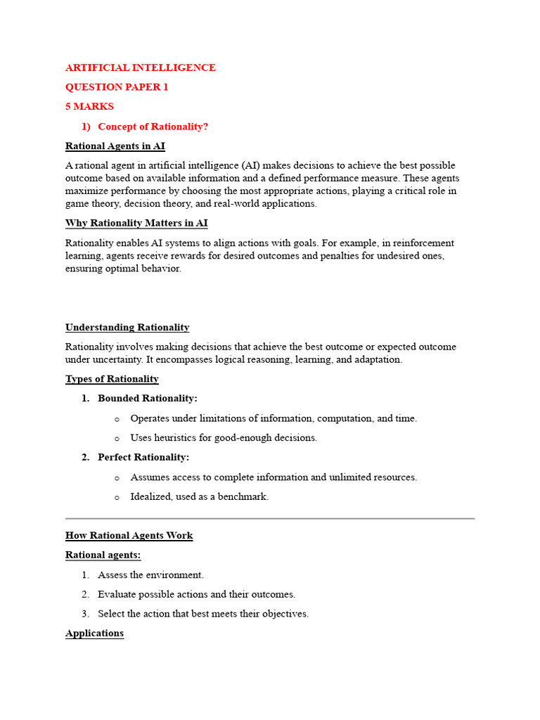 Improving Decision-Making in AI Agents | PDF | Artificial Intelligence ...
