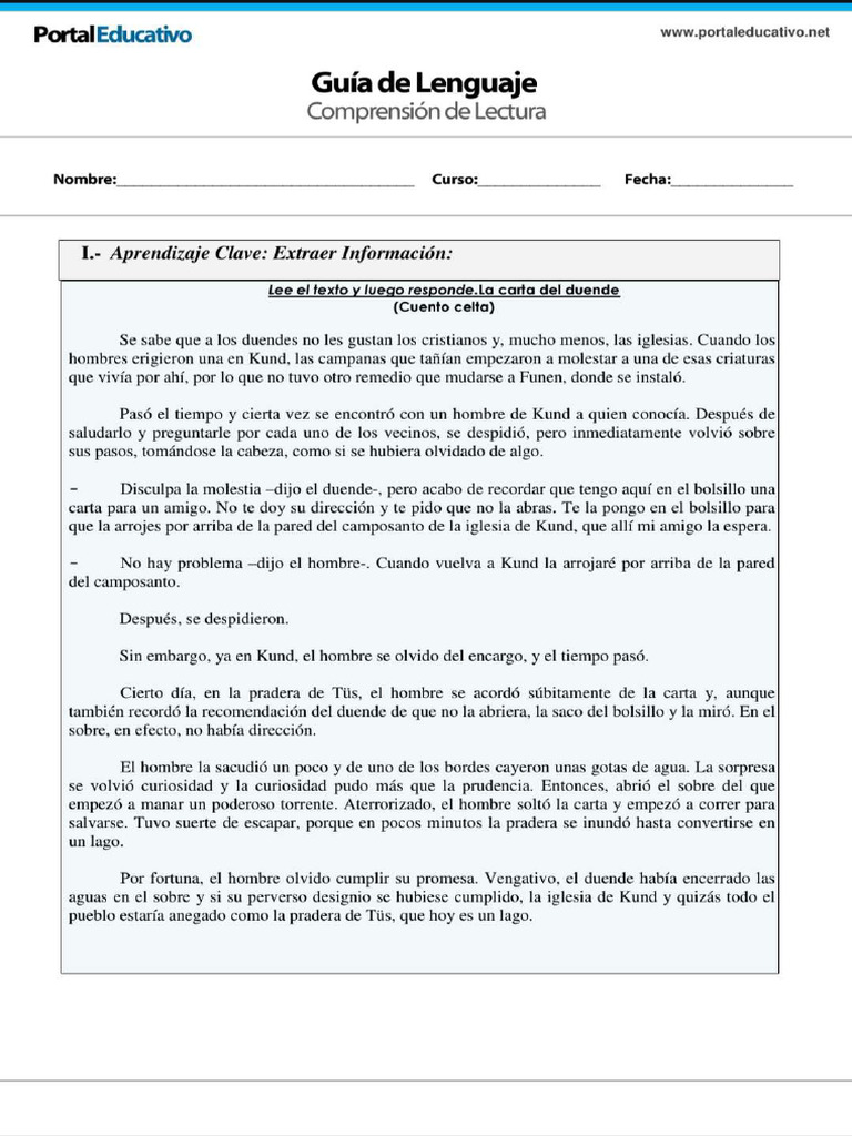 Lenguaje 1.3 | PDF