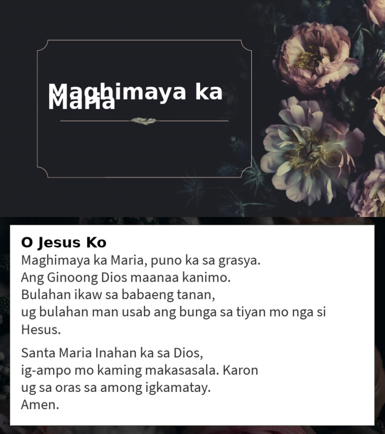 Maghimaya Ka Maria | PDF