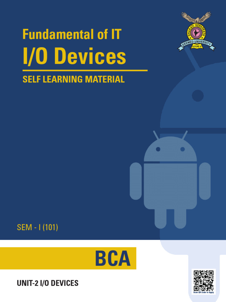 Understanding I/O Devices in Computing | PDF | Image Scanner | Printer ...