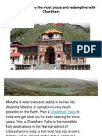 Make Your Journey The Most Pious and Redemptive With Chardham