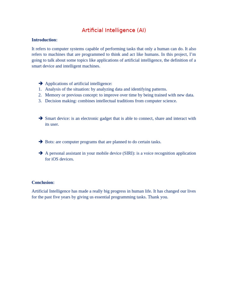 Artificial Intelligence Pdf