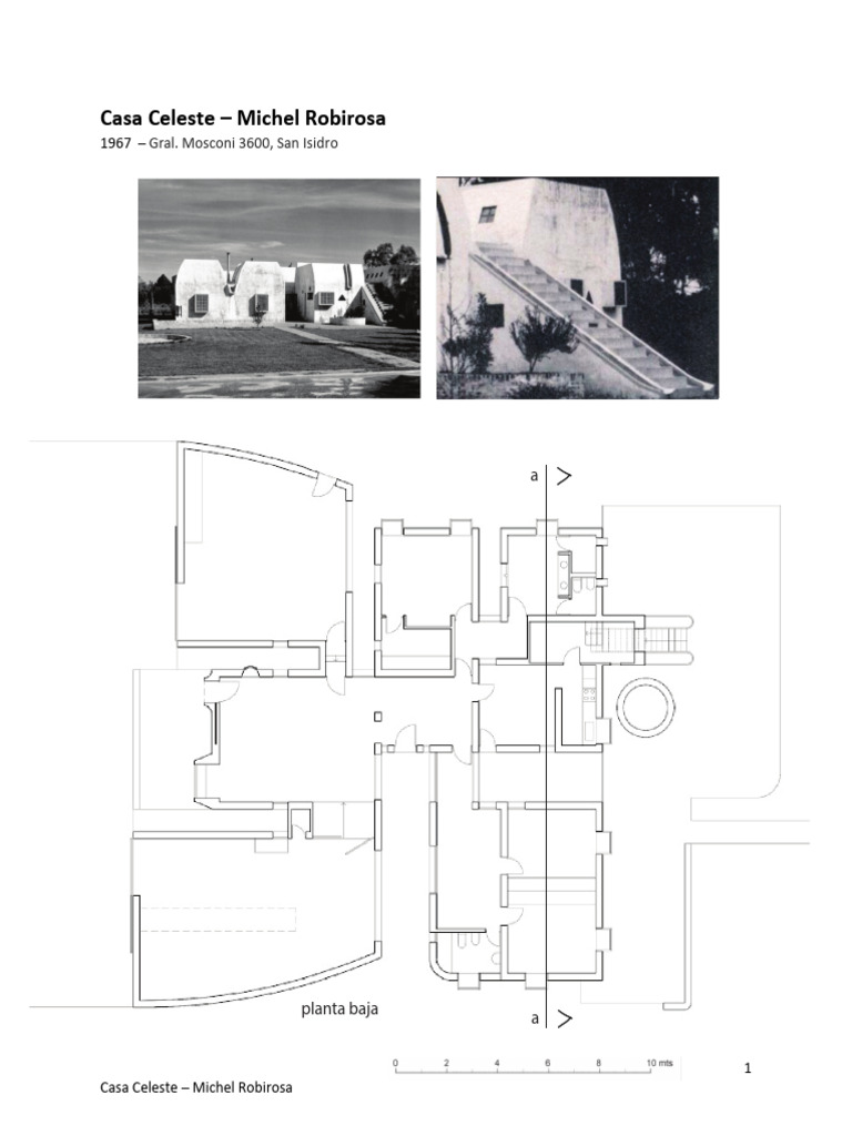 Casa Celeste: Diseño de Michel Robirosa | PDF