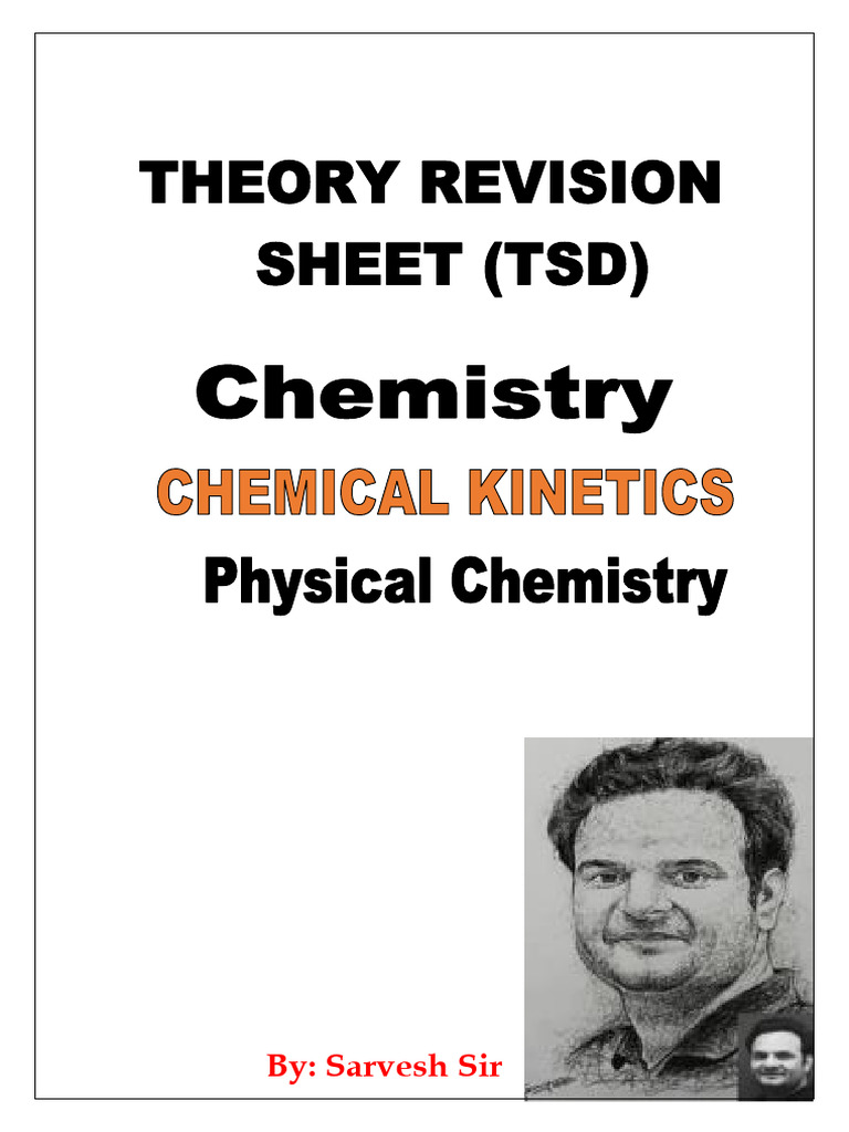 By: Sarvesh Sir | PDF | Reaction Rate | Physical Sciences