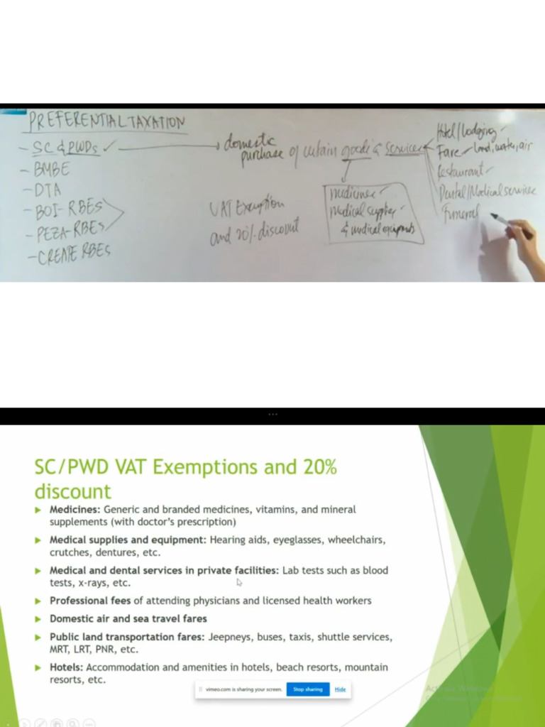 Preferential Tax SC - PWD Banggawan | PDF