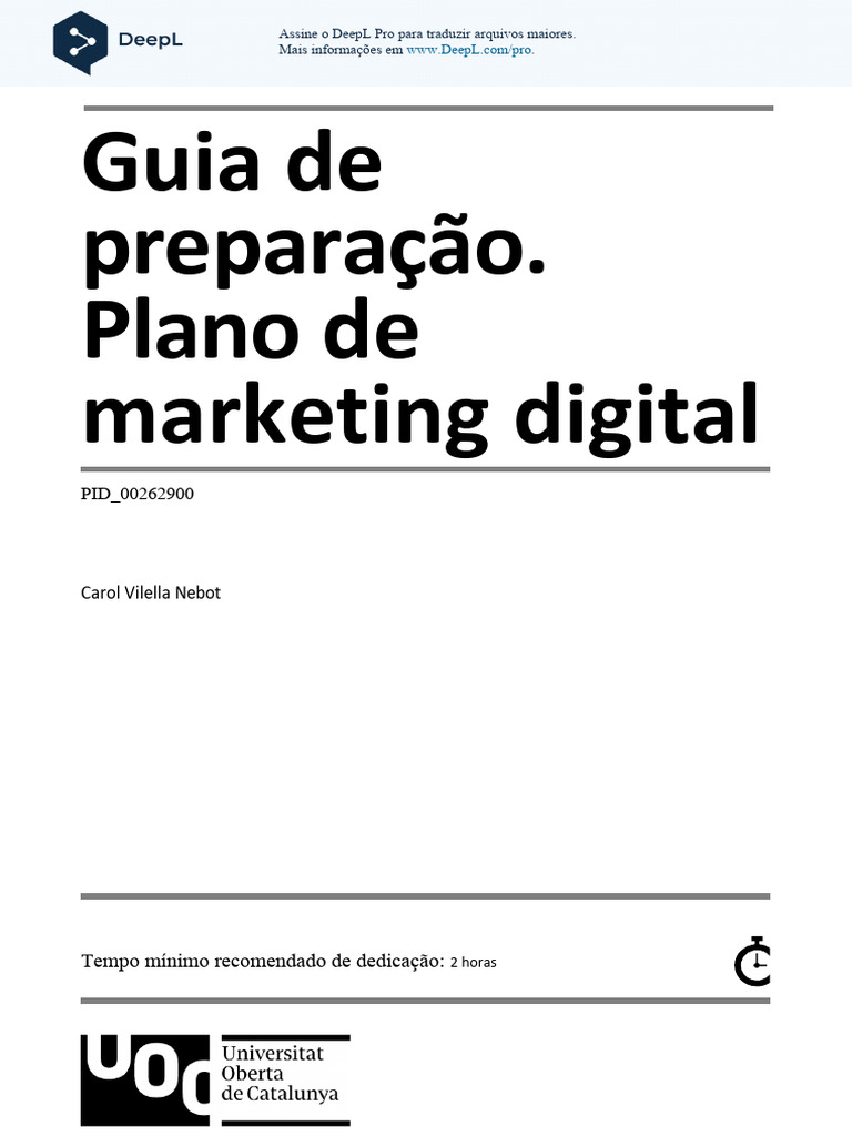 Guia Prático de Marketing Digital | PDF | Marketing | Segmentação de ...