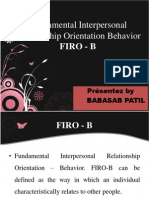 Firo - B HR PPT MBA