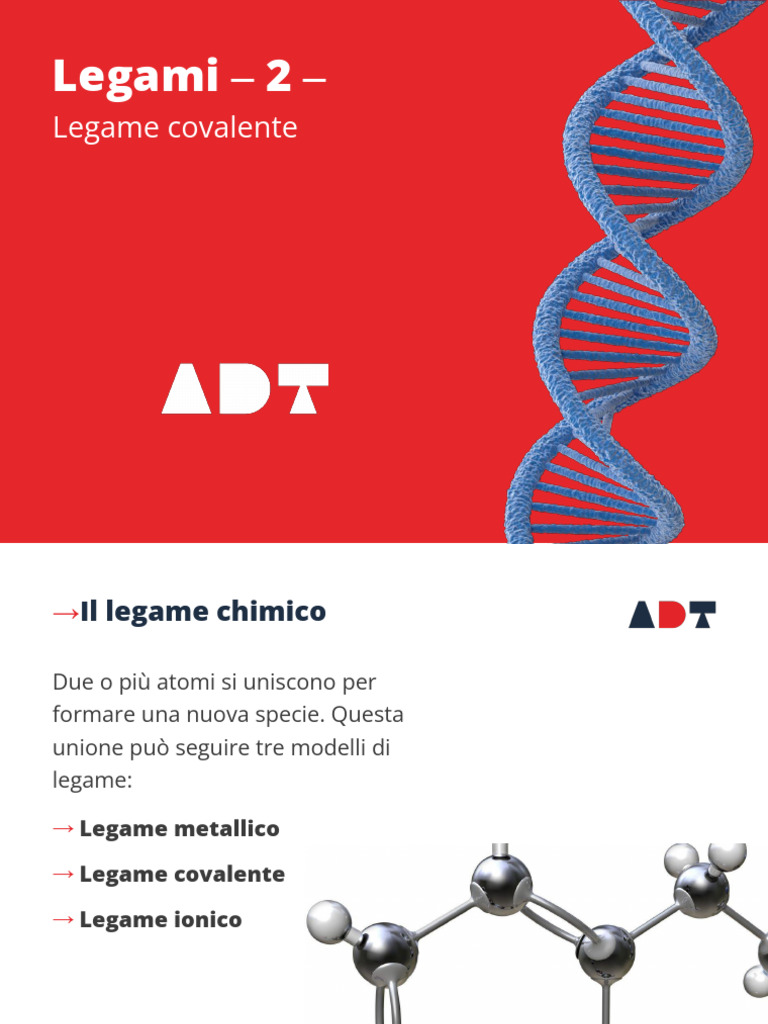 Lezione 4 - Legame Covalente | PDF