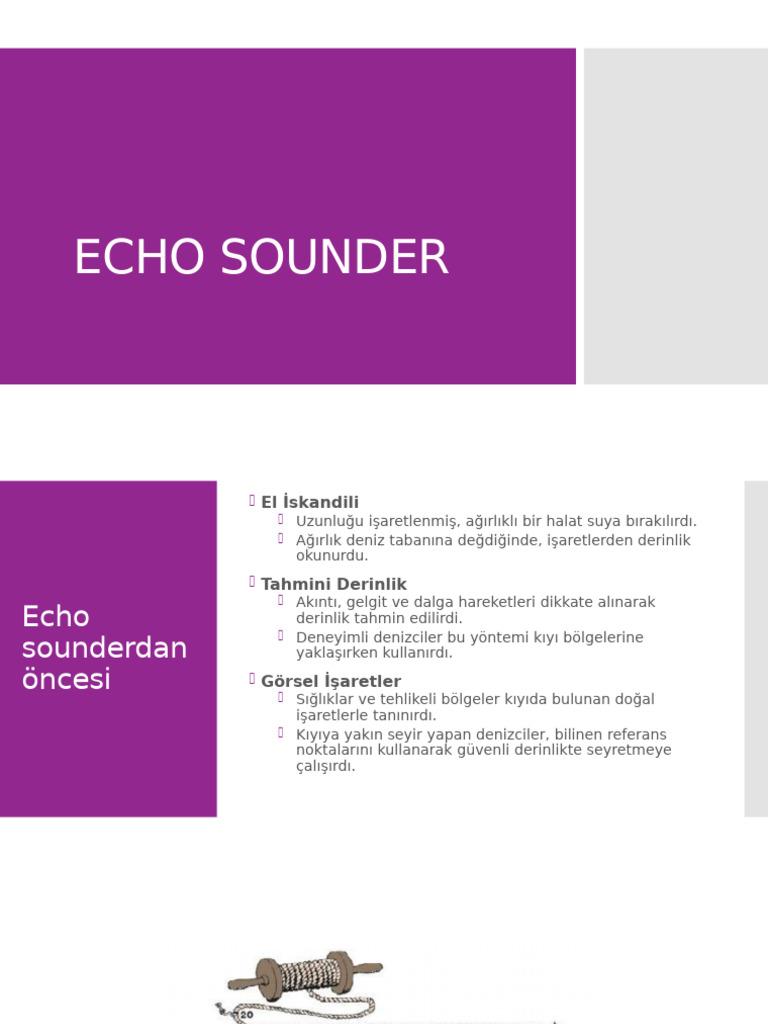 Echo Sounder | PDF