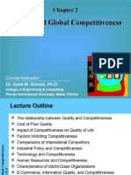 Quality & Global Competitiveness - Ch. 2