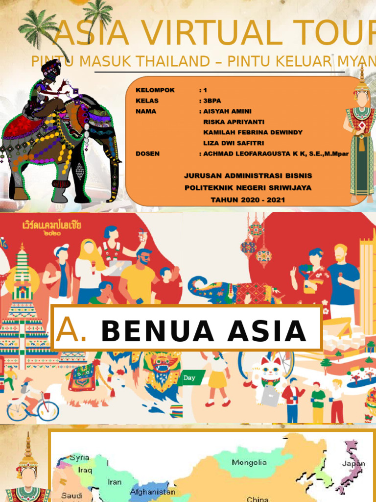KELOMPOK 1_3BPA_VIRTUAL TOUR ASIA | PDF