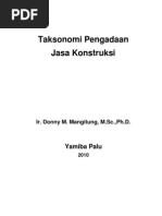 Download taksonomi pengadaan jasa konstruksi by jaringan diskusi jasa konstruksi SN88683293 doc pdf
