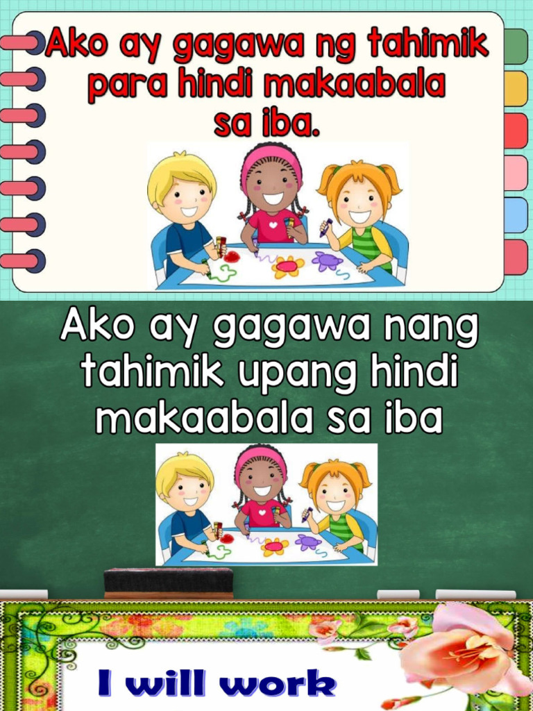 Mga Rules Sa Classroom | PDF