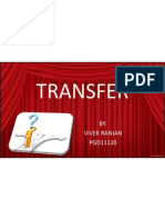 Transfer and Promotion