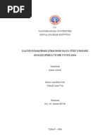 Kalite Iyilestirme Surecinde Hata Turu Etkileri Analizi Fmea Ve Bir Uygulama in Quality Improving Process Failure Mode Effect and An Application