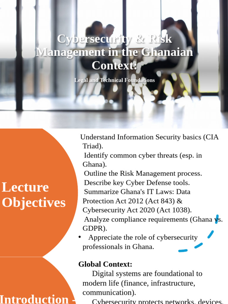 Cybersecurity Risk Management in Ghana | PDF | Security | Computer Security