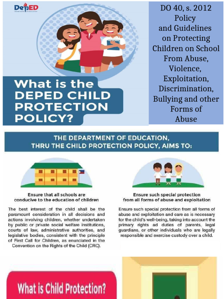 Child Protection Policy Guidelines | PDF