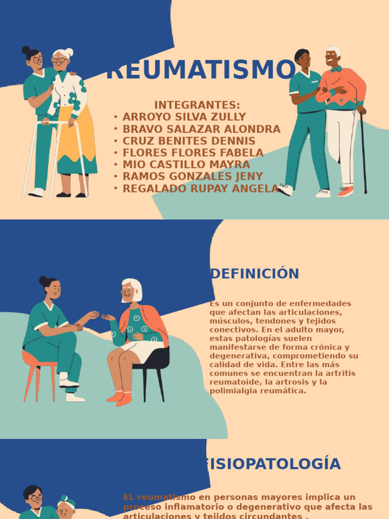Reumatismo en Adultos Mayores: Causas y Tratamiento | PDF | Artritis ...