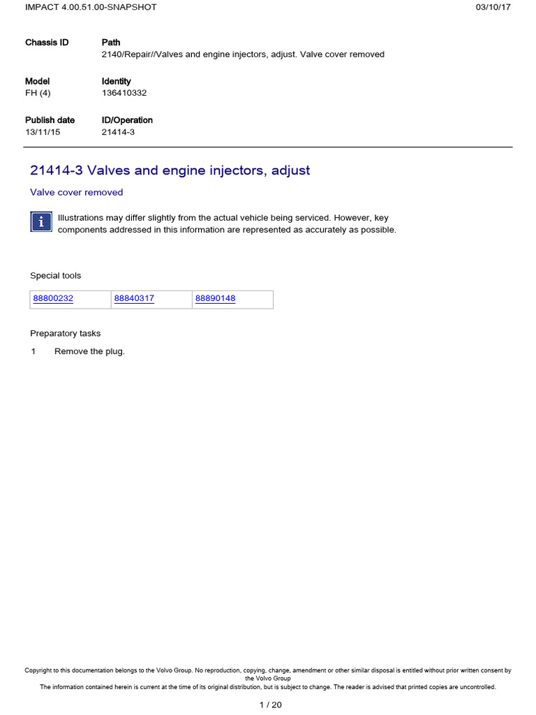 Adjusting Valves and Injectors Guide | PDF | Nut (Hardware) | Rotating ...