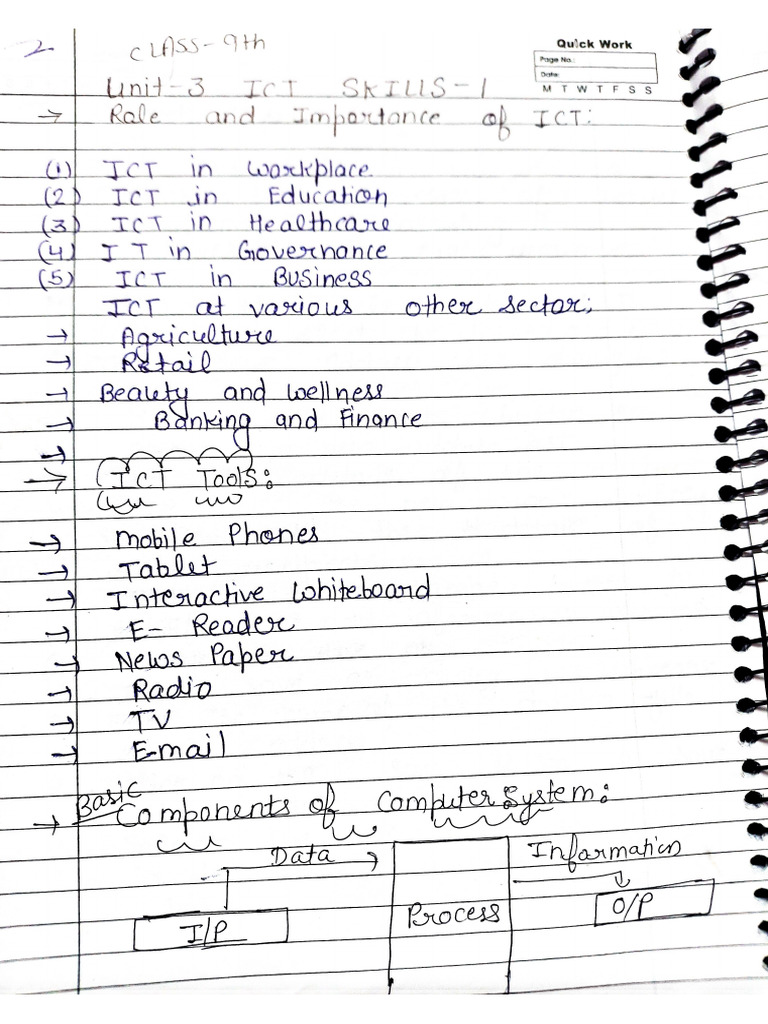 Short Notes | PDF