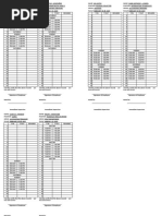 Cigarette Count: Date Shift 1 Shift 2 Shift 3 | PDF