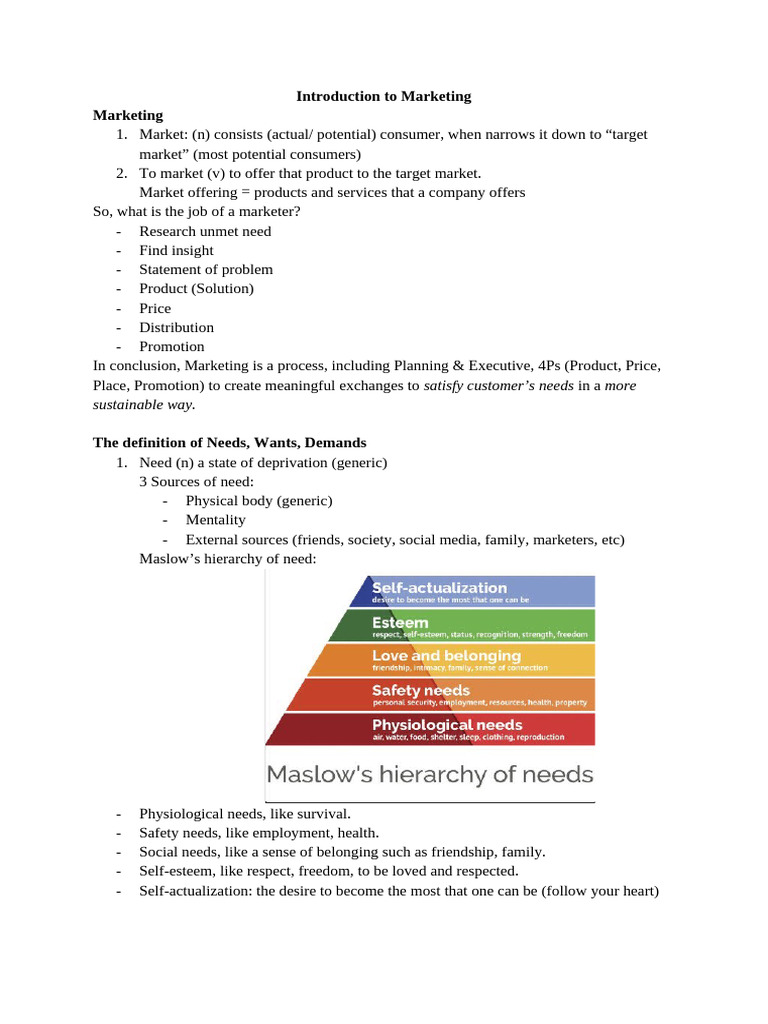 Marketing Fundamentals and Strategies | PDF | Marketing | Promotion And ...