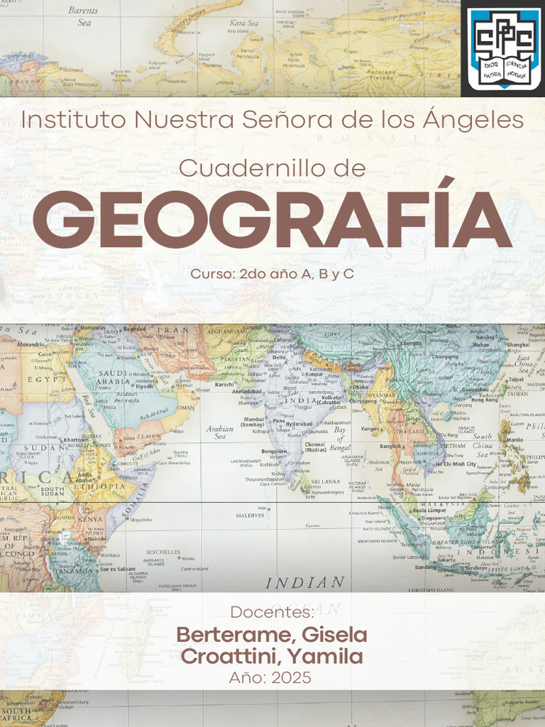 Cuadernillo de Geografía 2do Año | PDF