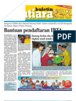 BULETIN MUTIARA NOV/1 2011 (Bahasa Malaysia)