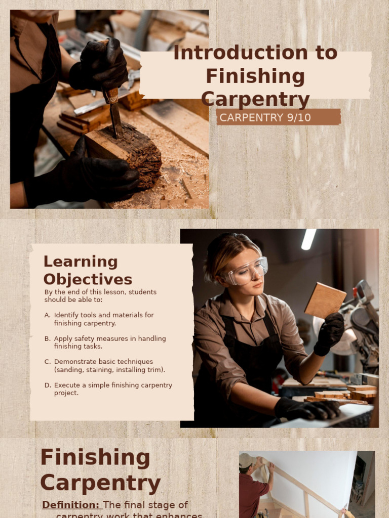 Introduction to Finishing Carpentry | PDF | Carpentry | Door