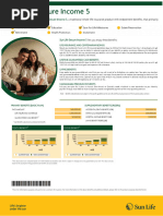 Sun Life Secure Income Overview | PDF | Insurance | Life Insurance