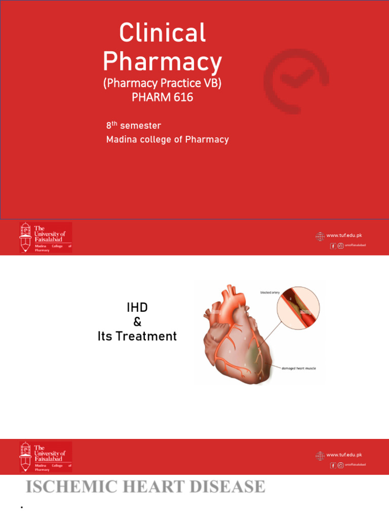 Ischemic Heart Disease Overview and Treatment | PDF | Coronary Artery ...