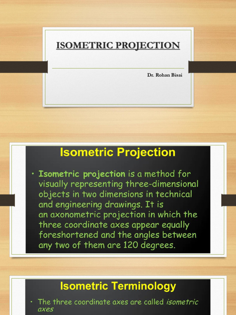 Isometric Projection | PDF