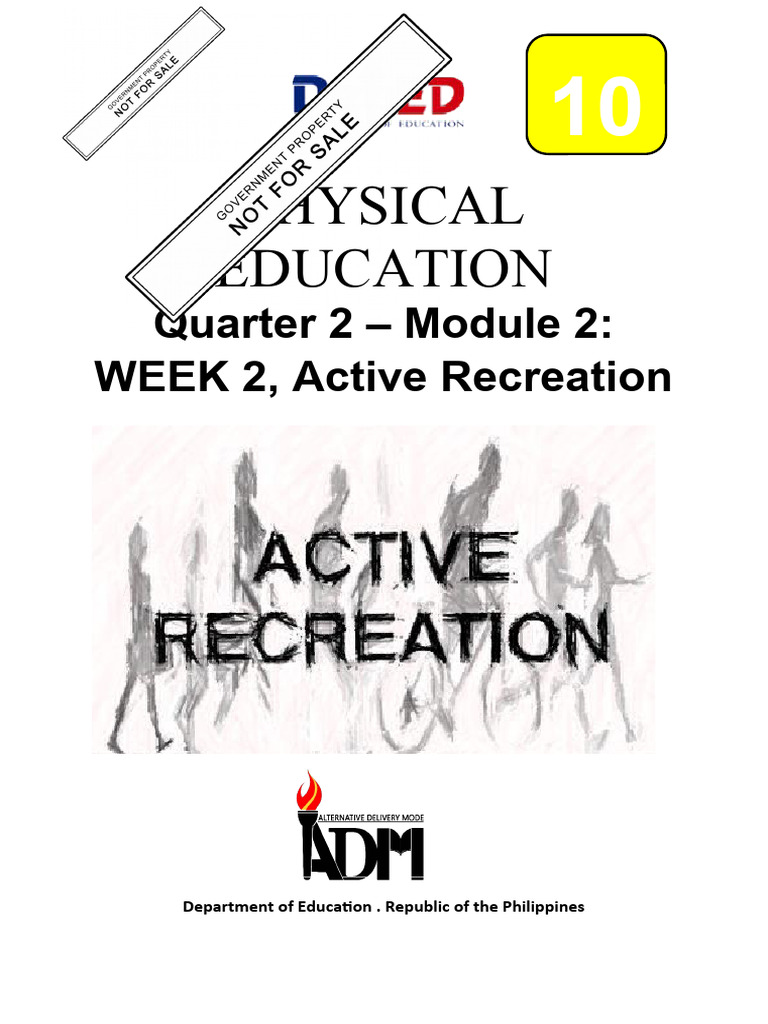Active Recreation in Physical Education | PDF | Physical Fitness ...