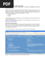 Testing Oracle Forms With Openscript