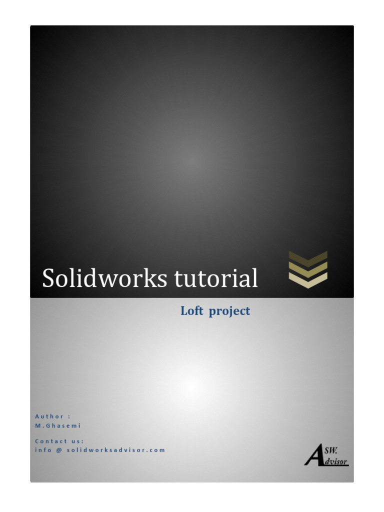 SolidWorks Loft Tutorial for Buckle Design | PDF | Geometric Shapes ...