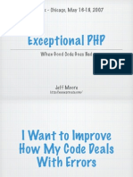 PHP - Tek - Exceptional PHP