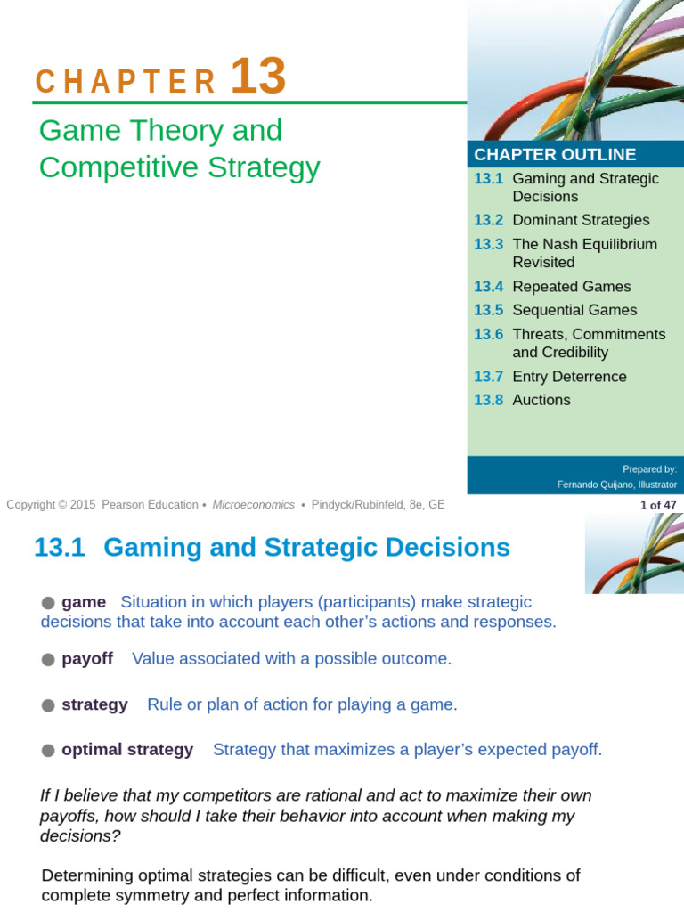 Game Theory in Strategic Decision-Making | PDF | Systems Theory ...
